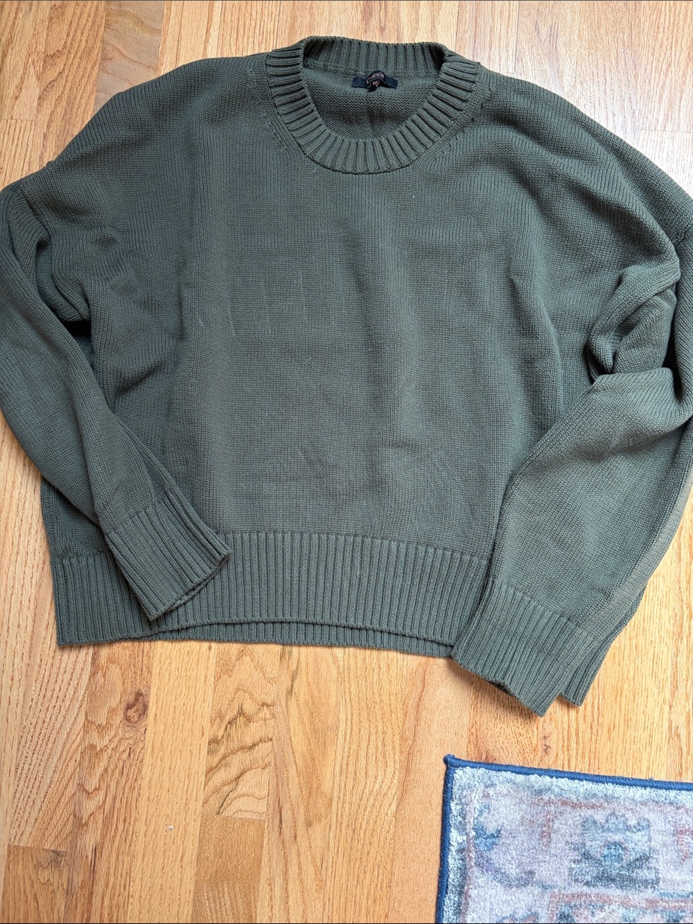 Quince 100% cotton boyfriend sweaters